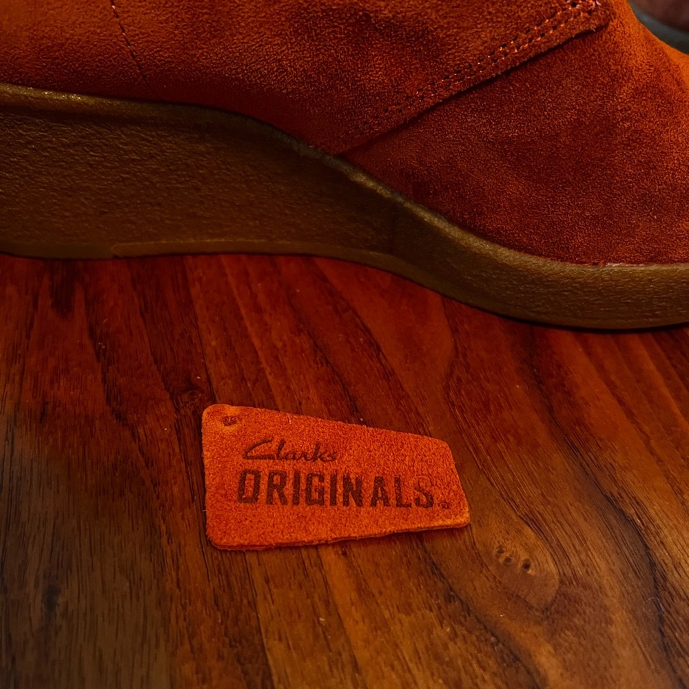 CLEARANCE Women’s Clark’s Aggie Terra Suede Boot🧡 - Picture 8 of 16